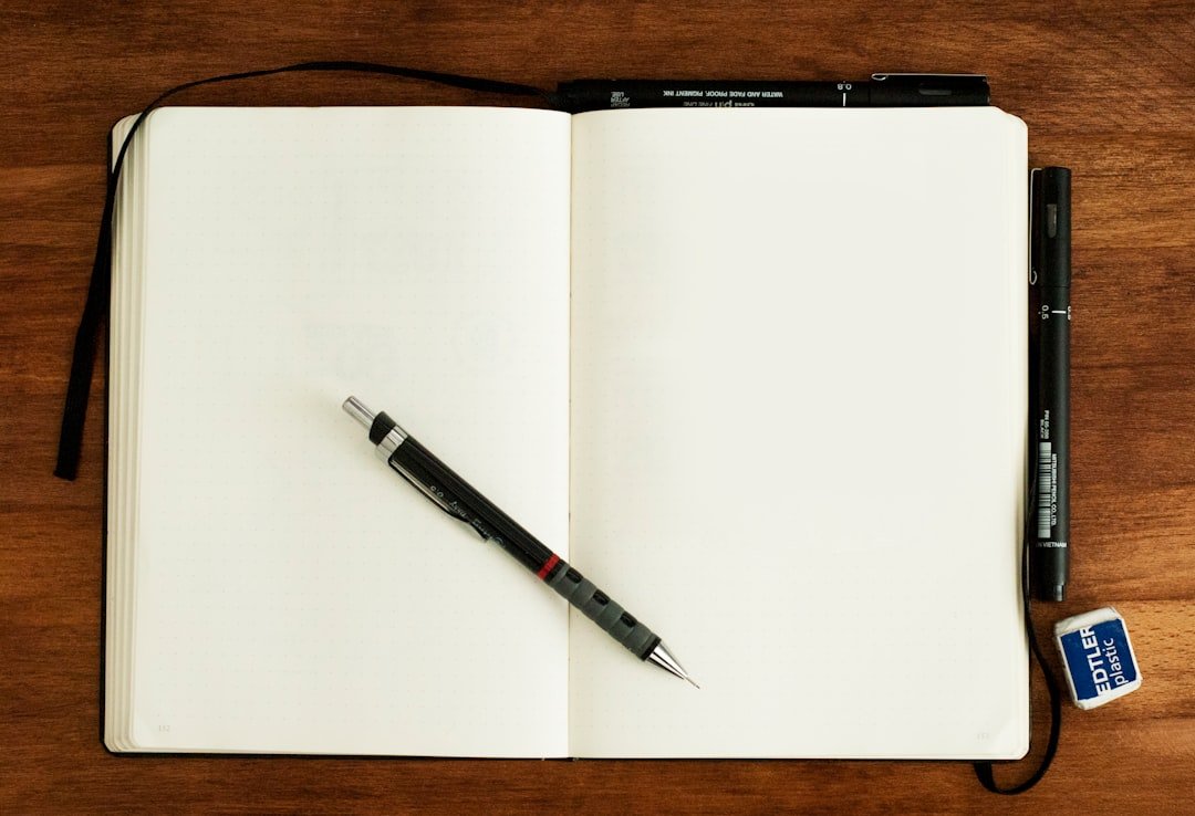 A notebook filled with handwritten AI prompts and ideas