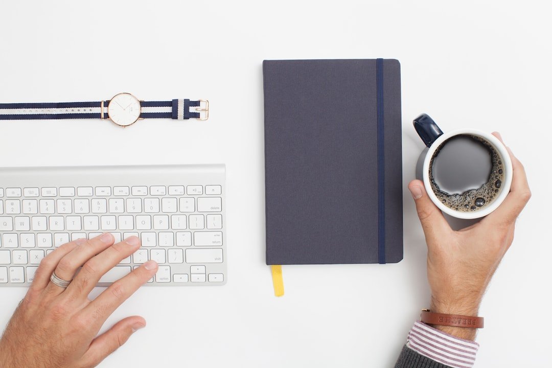 a writer working on a document at a desk