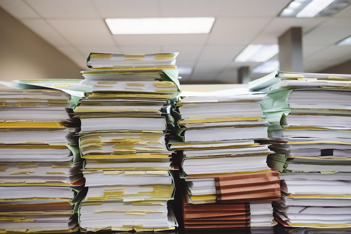 stacks of source documents like the ones how to use notebooklm organizes